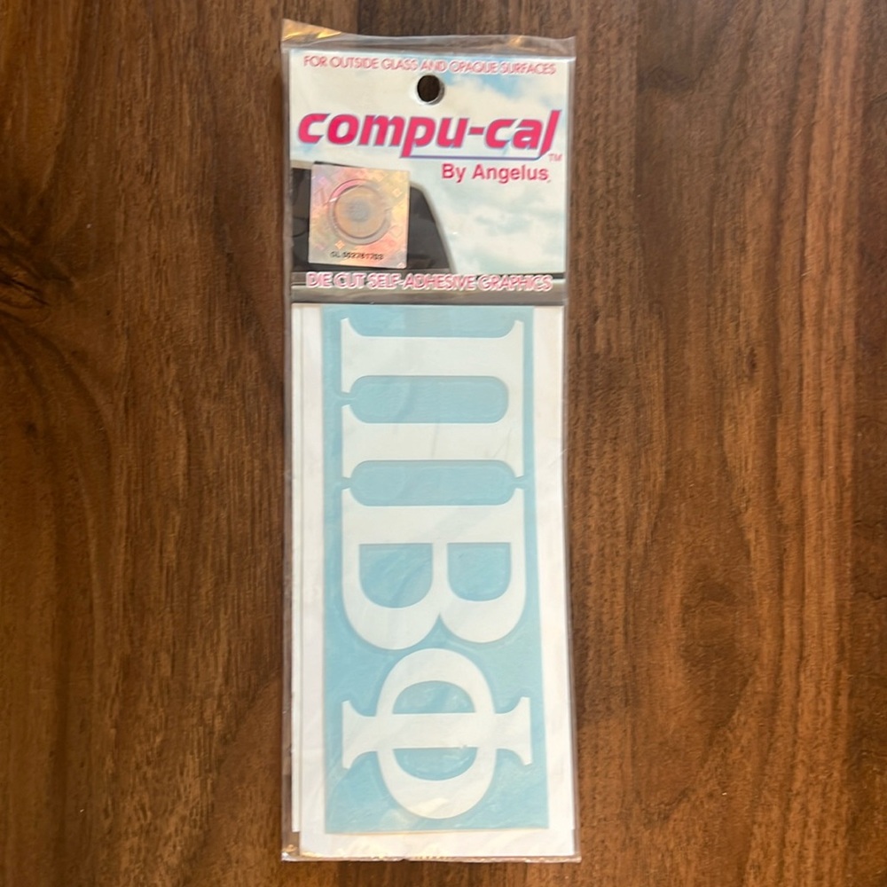 Pi Beta Phi Decal NIP
